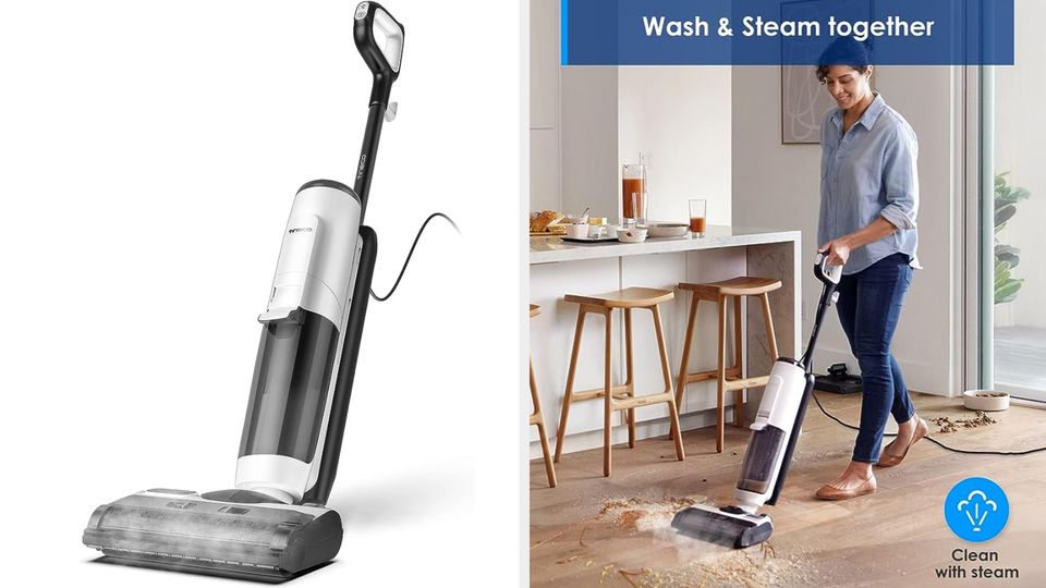 Tineco FLOOR ONE S7 Steam floor washer delivers a deep clean