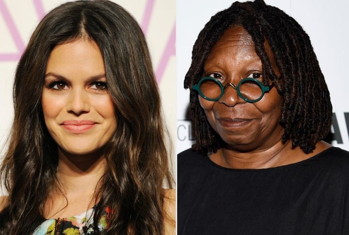 Rachel Bilson said she's been a fan of Whoopi Goldberg's "for a very long time" but defended her statements.