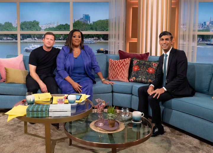 This Morning with Alison Hammond, Dermot O'Leary and Rishi Sunak
