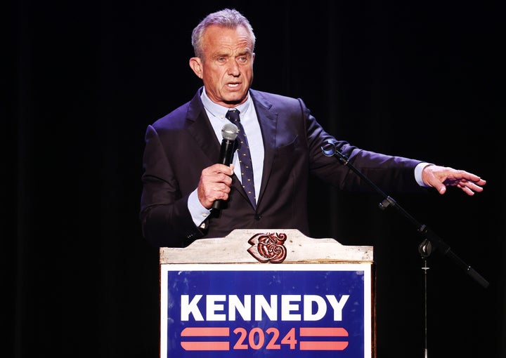 Robert F. Kennedy Jr., an environmental attorney known for his conspiratorial views about vaccines, insists that leaders of both parties are "corrupt."