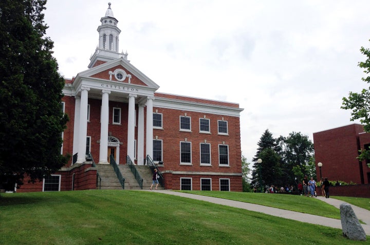 A July 9, 2015 photo shows the campus in Castleton, Vermont.