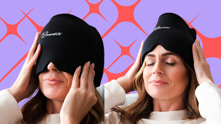 The cap can be worn in two different ways.