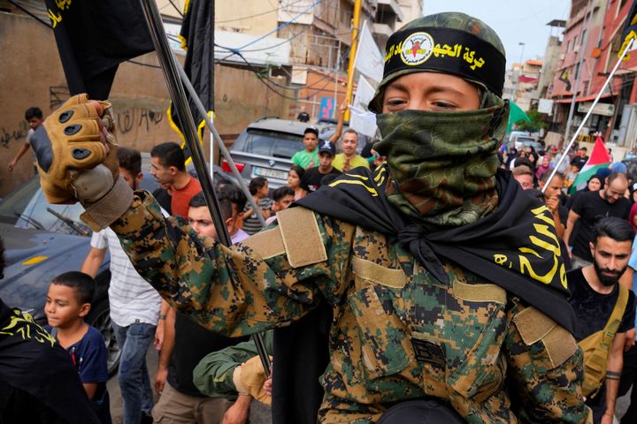 Μαχητές της Χεζμπολά στο πλευρό της Χαμάς