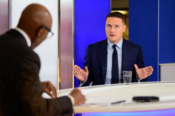 Wes Streeting made his comments on Sky News.