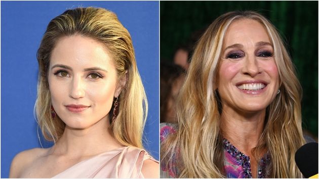 Dianna Agron and Sarah Jessica Parker.