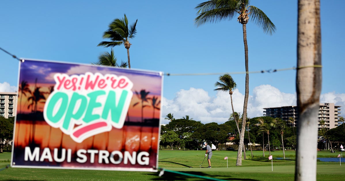 Tourism Resuming In West Maui Near Lahaina After Massive Wildfire