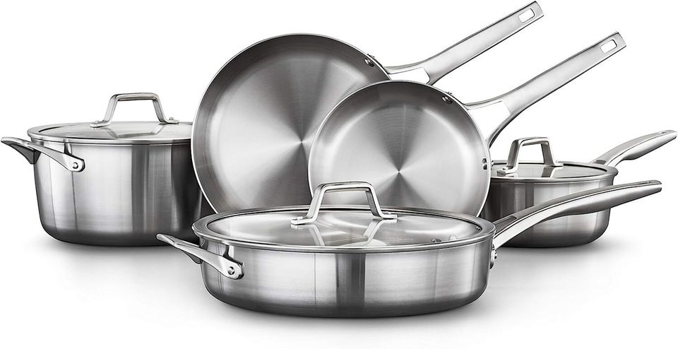 Calphalon Tri-Ply Stainless Steel 13-Piece Cookware Set,  price  tracker / tracking,  price history charts,  price watches,   price drop alerts