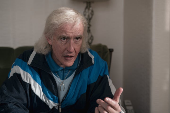 Steve Coogan as Jimmy Savile in The Reckoning