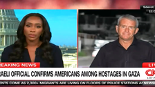 CNN Reporter Chokes Up During Live Report From Israel CNN Reporter Chokes Up During Live Report From Israel