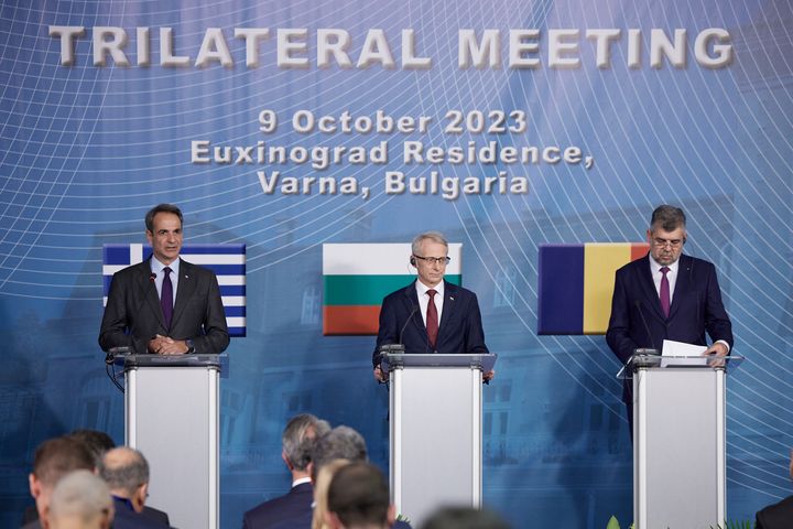 Οι ηγέτες Ελλάδας, Βουλγαρίας και Ρουμανίας