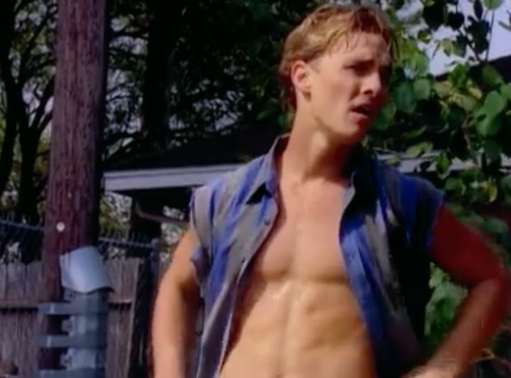 Matthew McConaughey played a murder victim in a reenactment scene on "Unsolved Mysteries."