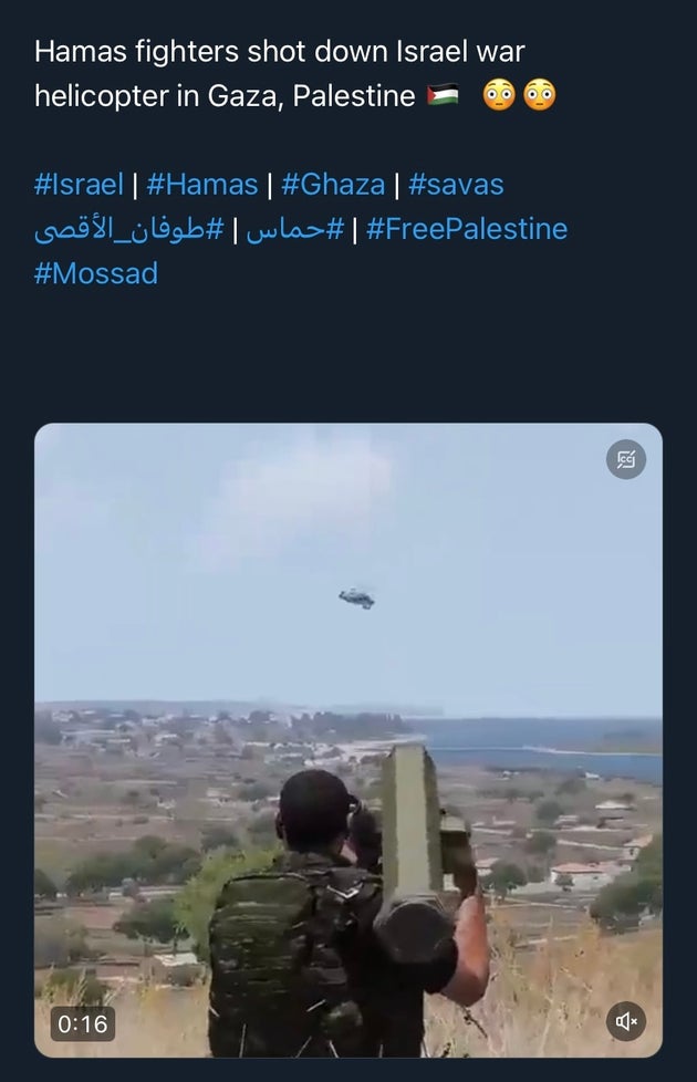 Xに出回っている投稿と映像