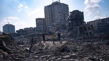 Israel Pounds Gaza As People Scramble For Safety In Sealed-Off Territory Israel Pounds Gaza As People Scramble For Safety In Sealed-Off Territory