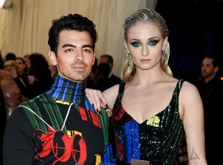 Joe Jonas and Sophie Turner at the 2022 Met Gala