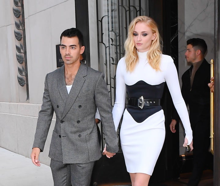 Joe Jonas and Sophie Turner in 2019