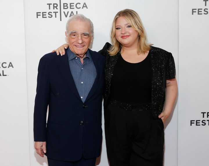 Martin and Francesca Scorsese in June 2023