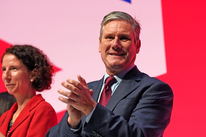 Keir Starmer is cock-a-hoop after the success of the Labour conference in Liverpool.