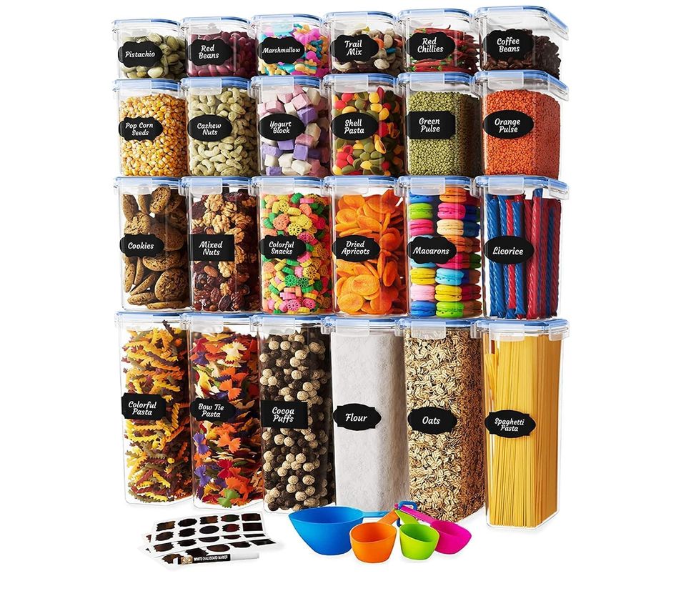 Chef's Path airtight food storage containers set 24-pack (21% off)