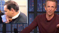 Seth Meyers Spots The Moment That Perfectly Encapsulates George Santos