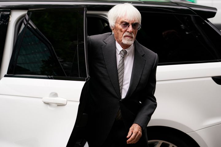 Former Formula One boss Bernie Ecclestone admitted fraud at a court hearing Thursday.