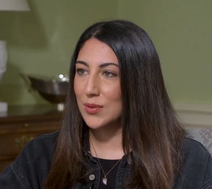 Humza Yousaf's wife, Nadia El-Nakla, spoke to BBC News about her family who are trapped in Gaza