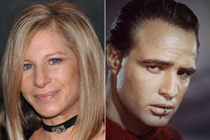 Marlon Brando was married to his third wife, French Polynesian actor Tarita Teriipaia, when he propositioned Barbra Streisand in 1966, Streisand says.