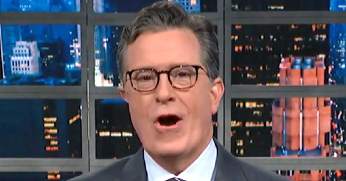 Stephen Colbert Takes 1 Brutal Swipe At Trump Over His Epic Mic Meltdown