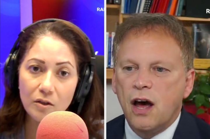 BBC Radio 4's Mishal Hussain clashes with Grant Shapps over BBC coverage of Hamas