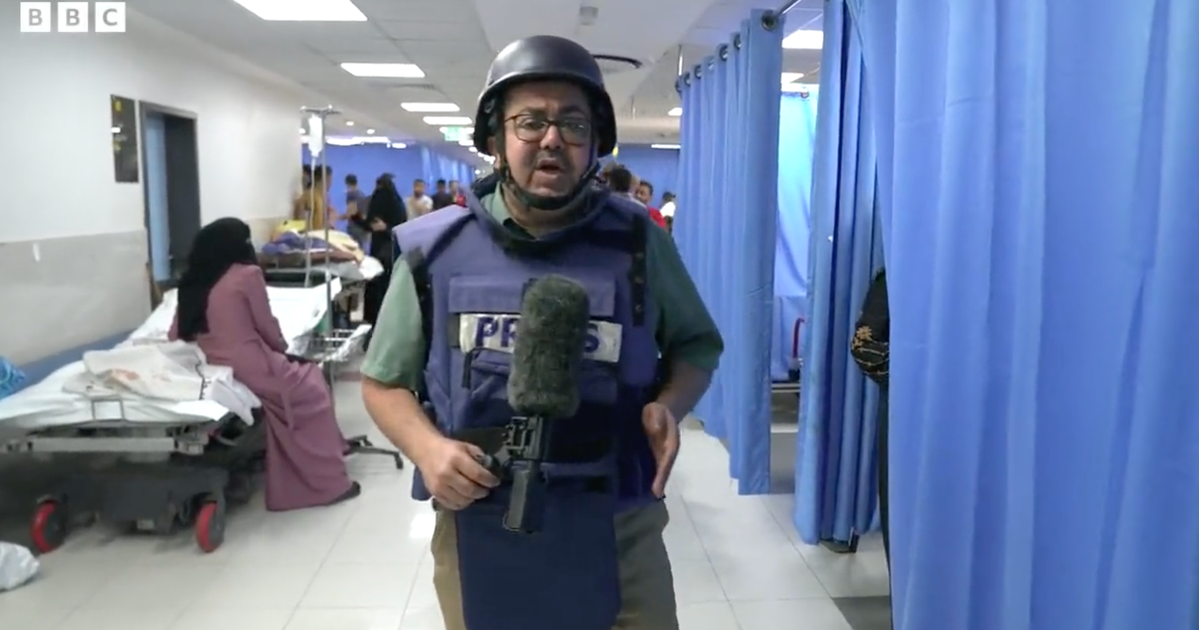 BBC Journalist Reports On Finding Friends, Neighbors, In Overrun Gaza Hospital