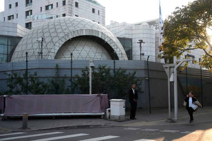 Η ισραηλινή πρεσβεία στο Πεκίνο.