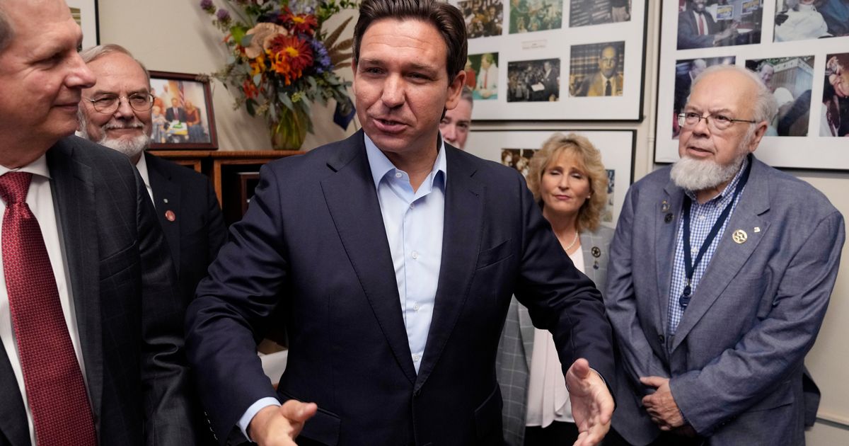 Watch An Arab American Tell Ron DeSantis He Lost His Vote After Chat About War