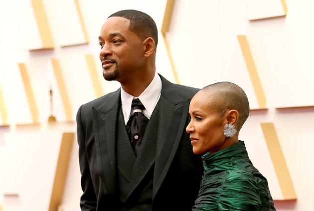 Will Smith and Jada Pinkett Smith at the 2022 Oscars