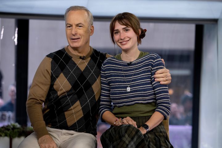 Bob Odenkirk and his daughter, Erin, on Tuesday, Oct. 10. 