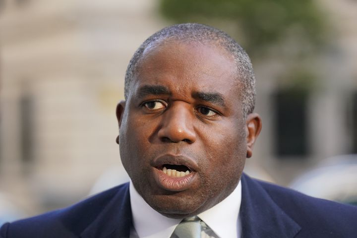 David Lammy was speaking on the BBC this morning.