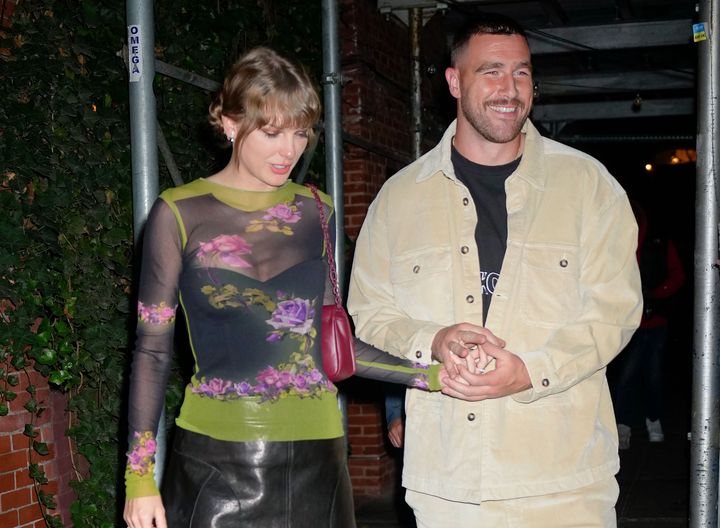 Taylor Swift and Travis Kelce have dinner at Waverly Inn on October 15