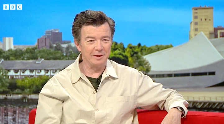 Rick Astley on BBC Breakfast