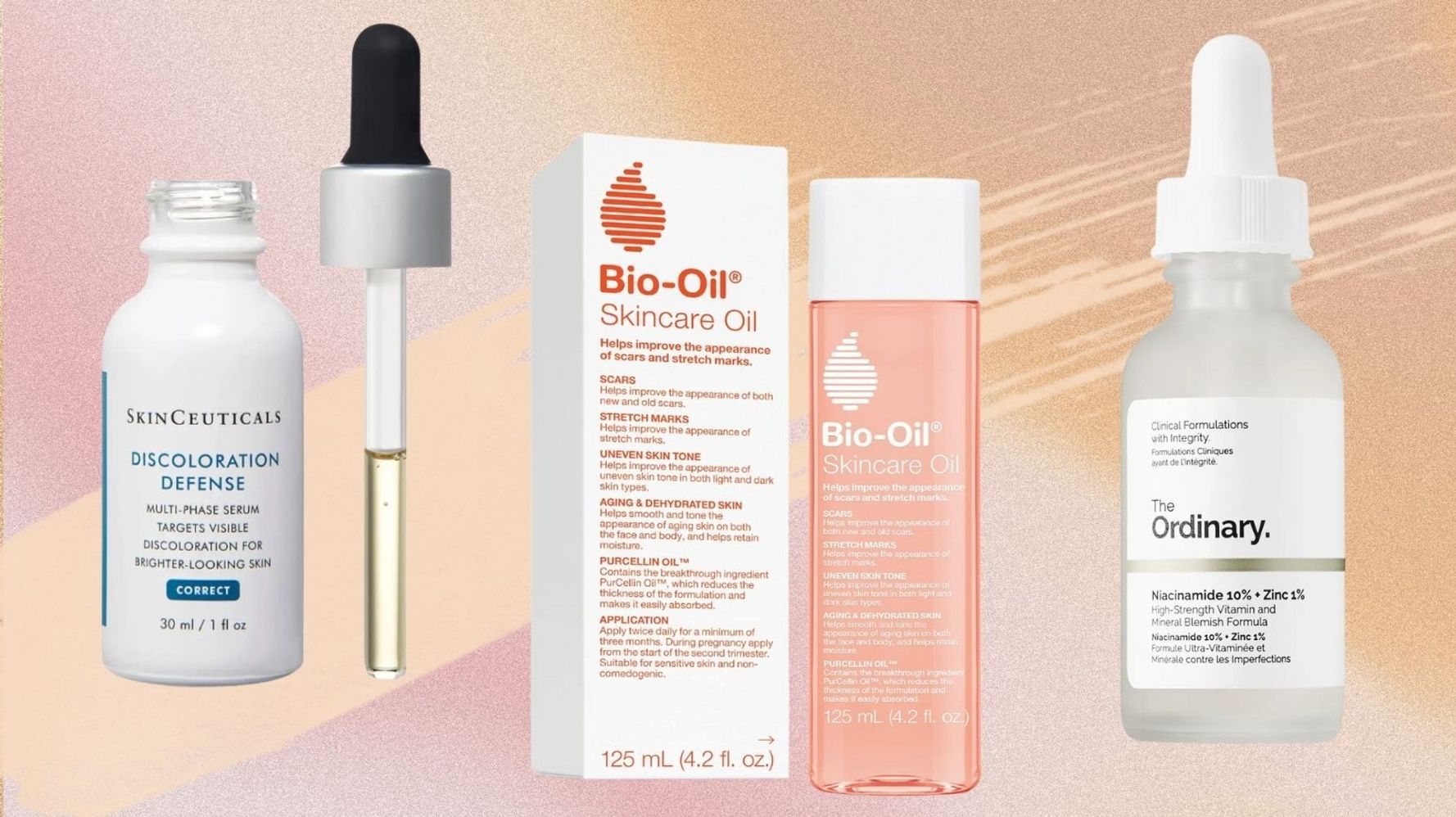Stretch marks, scars and skin blemishes visible improvement- Bio-Oil