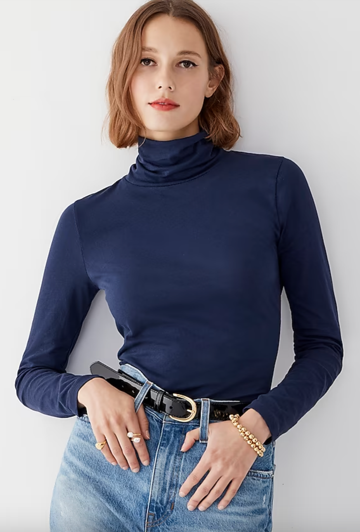 J.Crew: Perfect-fit Turtleneck For Women