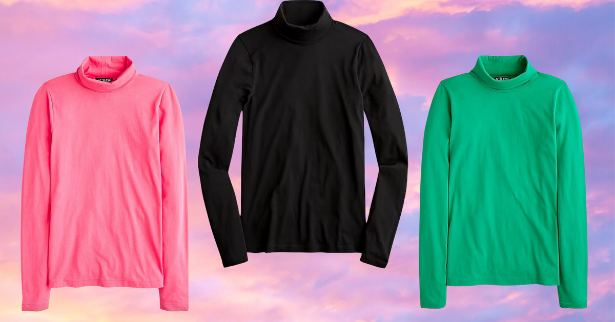 J.Crew's Cult-Favorite Tissue Turtleneck On Sale - Vimarsana News