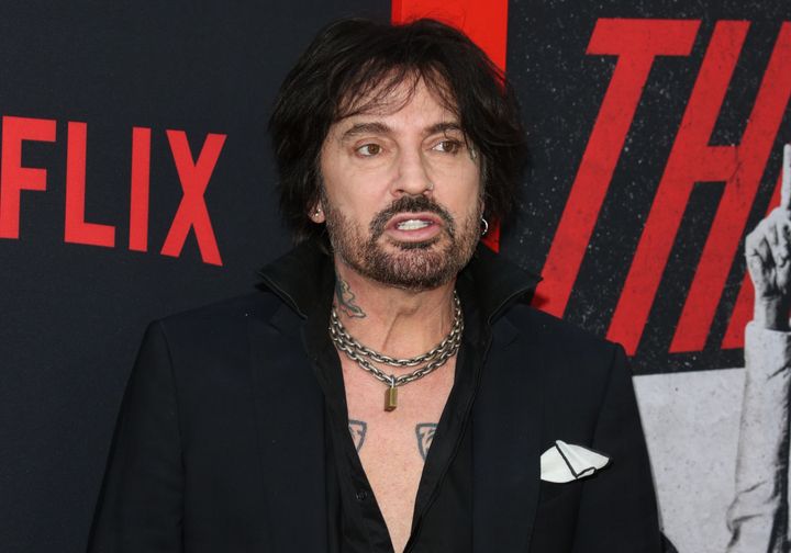 Tommy Lee attends the premiere of "The Dirt" in Hollywood on March 18, 2019.