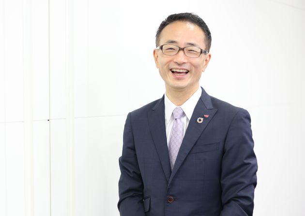 日清食品の深井雅裕取締役。サプライチェーン本部長、Well-being推進部長、NISSIN ACADEMY学長でもある