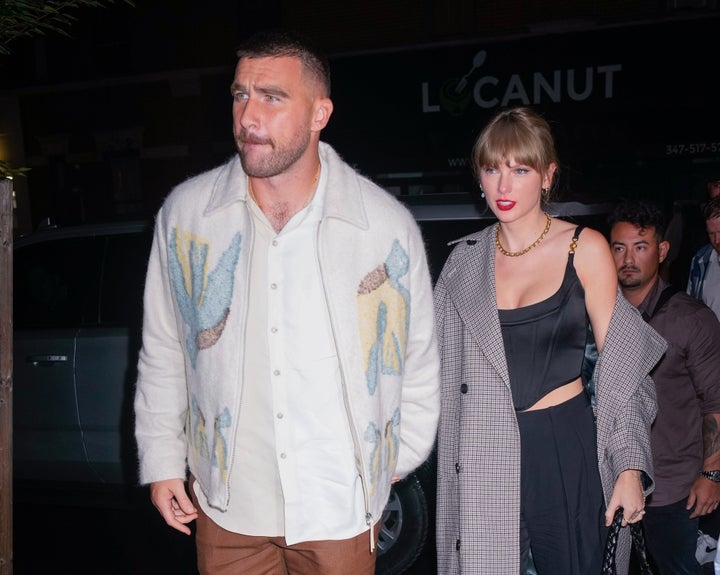 A Chiefs jacket, a candle. Did Travis Kelce shop for Taylor Swift?