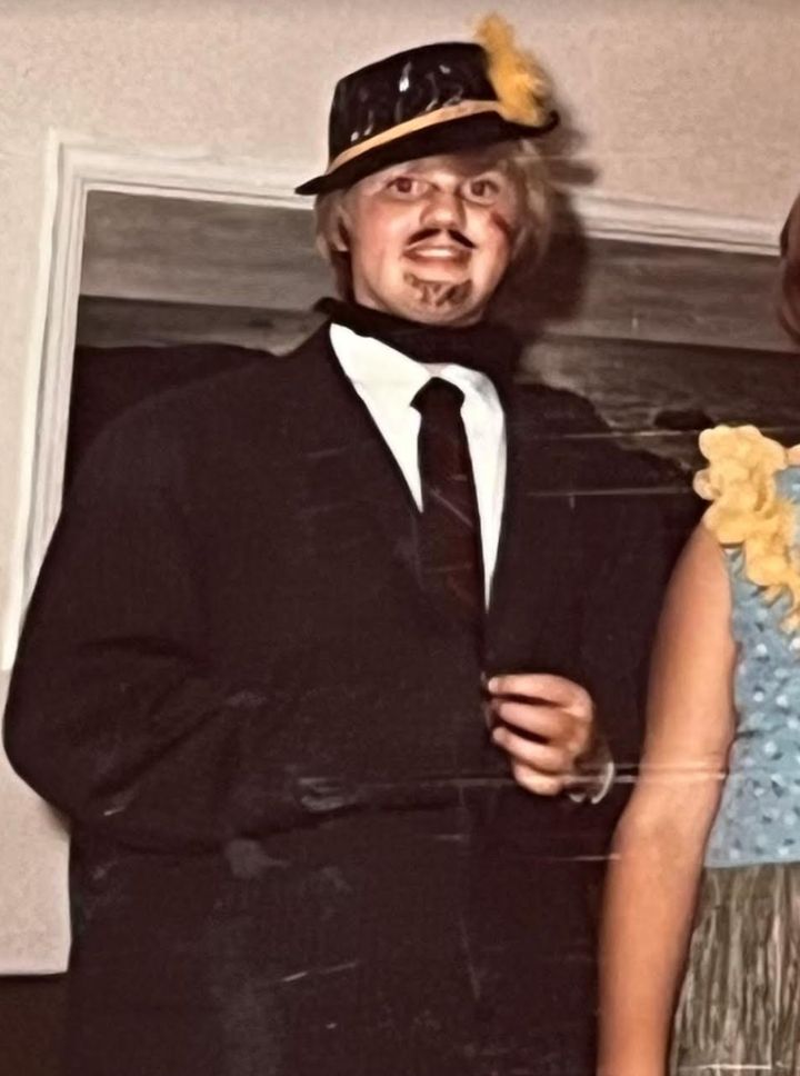 The author on Halloween in 1967.