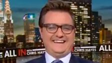 Chris Hayes Openly Laughs At Sean Hannity’s Latest Stunt