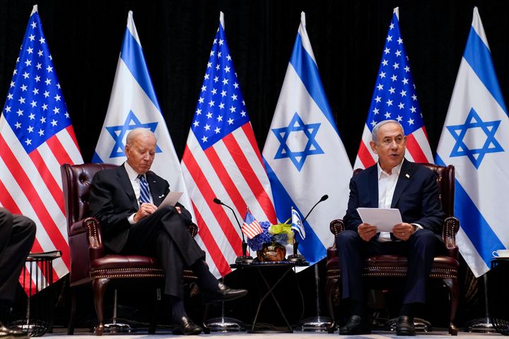 President Joe Biden and Israeli Prime Minister Benjamin Netanyahu