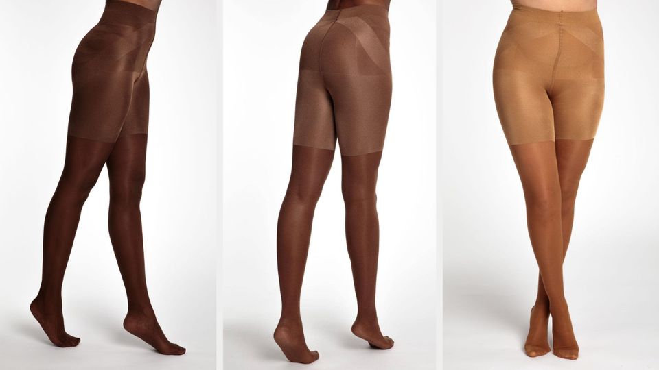SKIMS - The Hosiery Bralette and Nude Support Tight in