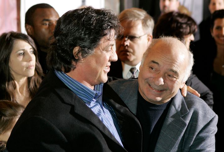 "Rocky" stars Sylvester Stallone and Burt Young in 2006.