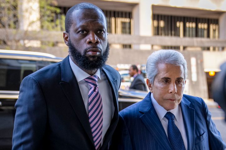 Prakazrel “Pras” Michel, left, argued that the use of the “experimental” generative AI program was one of a number of errors made by his “unqualified, unprepared and ineffectual” trial attorney before his conviction earlier this year.