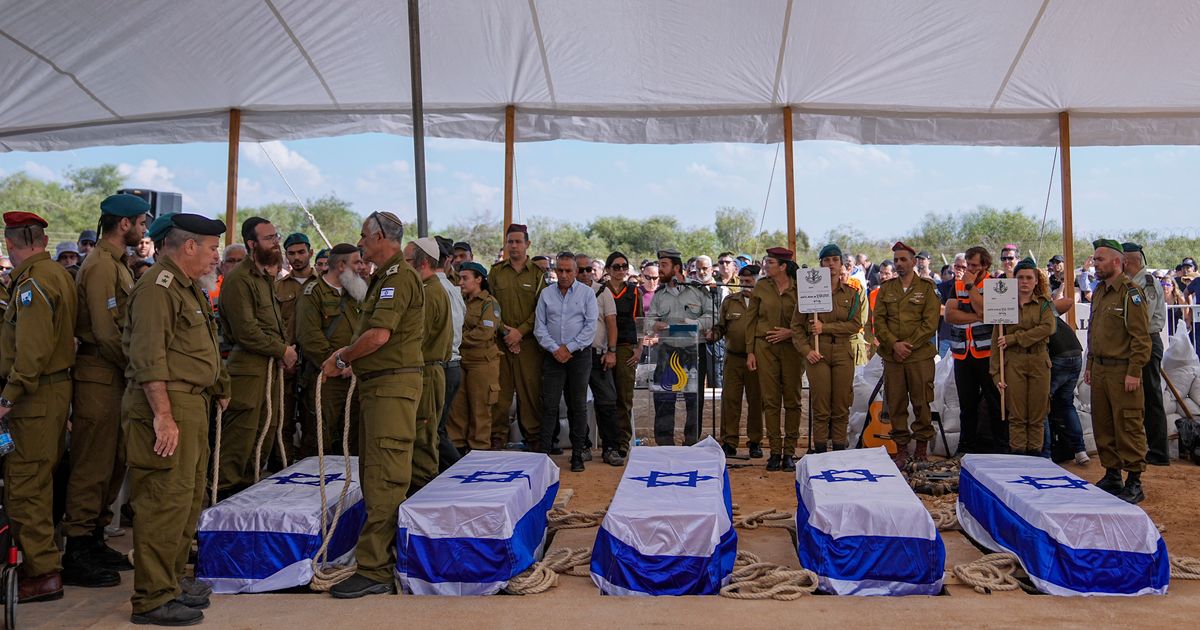 Tragic Massacre: Mourning the Slain Israeli Family of 5, Laid to Rest with Heartbreak