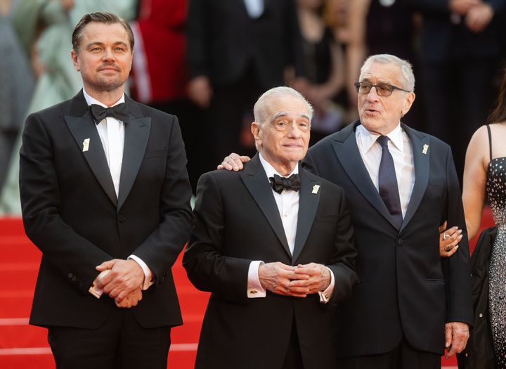 DiCaprio, Scorsese and De Niro brought "Killers" to the Cannes Film Festival earlier this year.